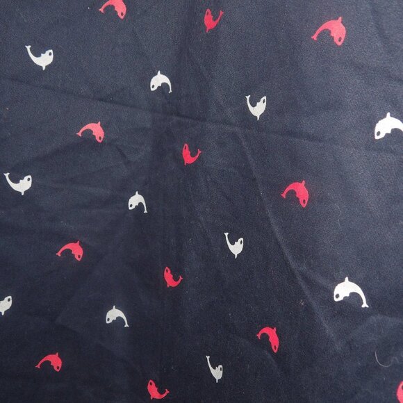 NWT Project Red " Whales" Coordinating Cuffs Men's Button Down Shirt Sz L - Picture 2 of 9